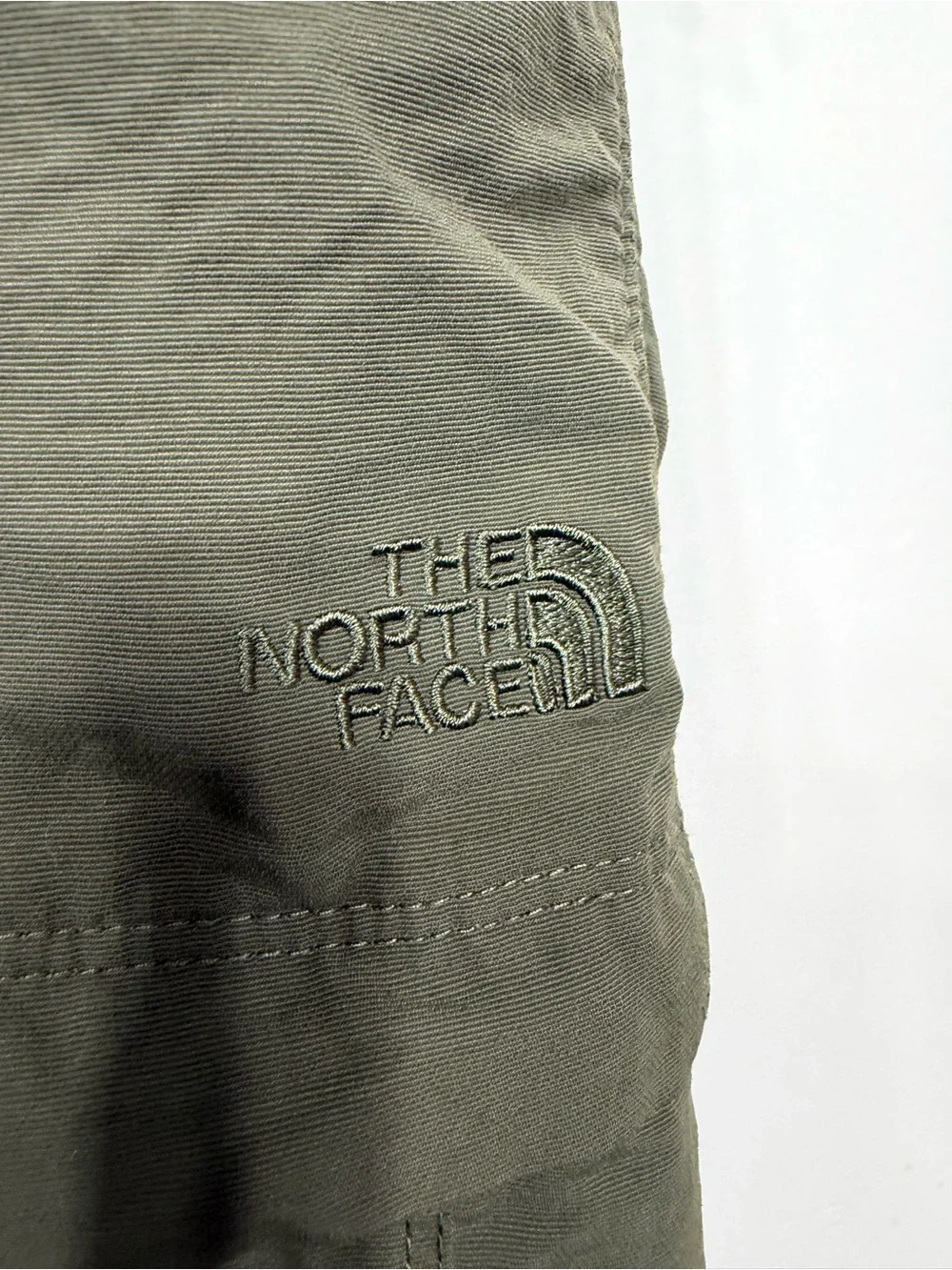 The North Face Men’s Convertible Cargo Hiking Pants Olive Green‎ Zip Off Belted